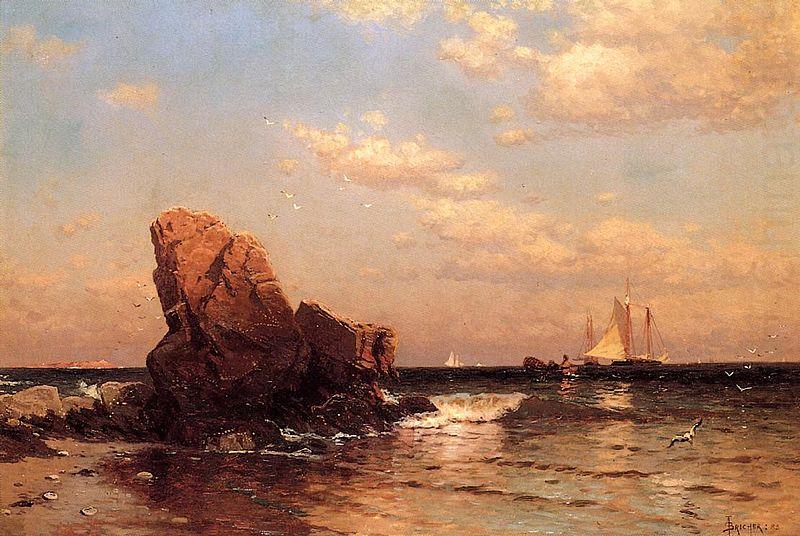 Alfred Thompson Bricher By the Shore china oil painting image